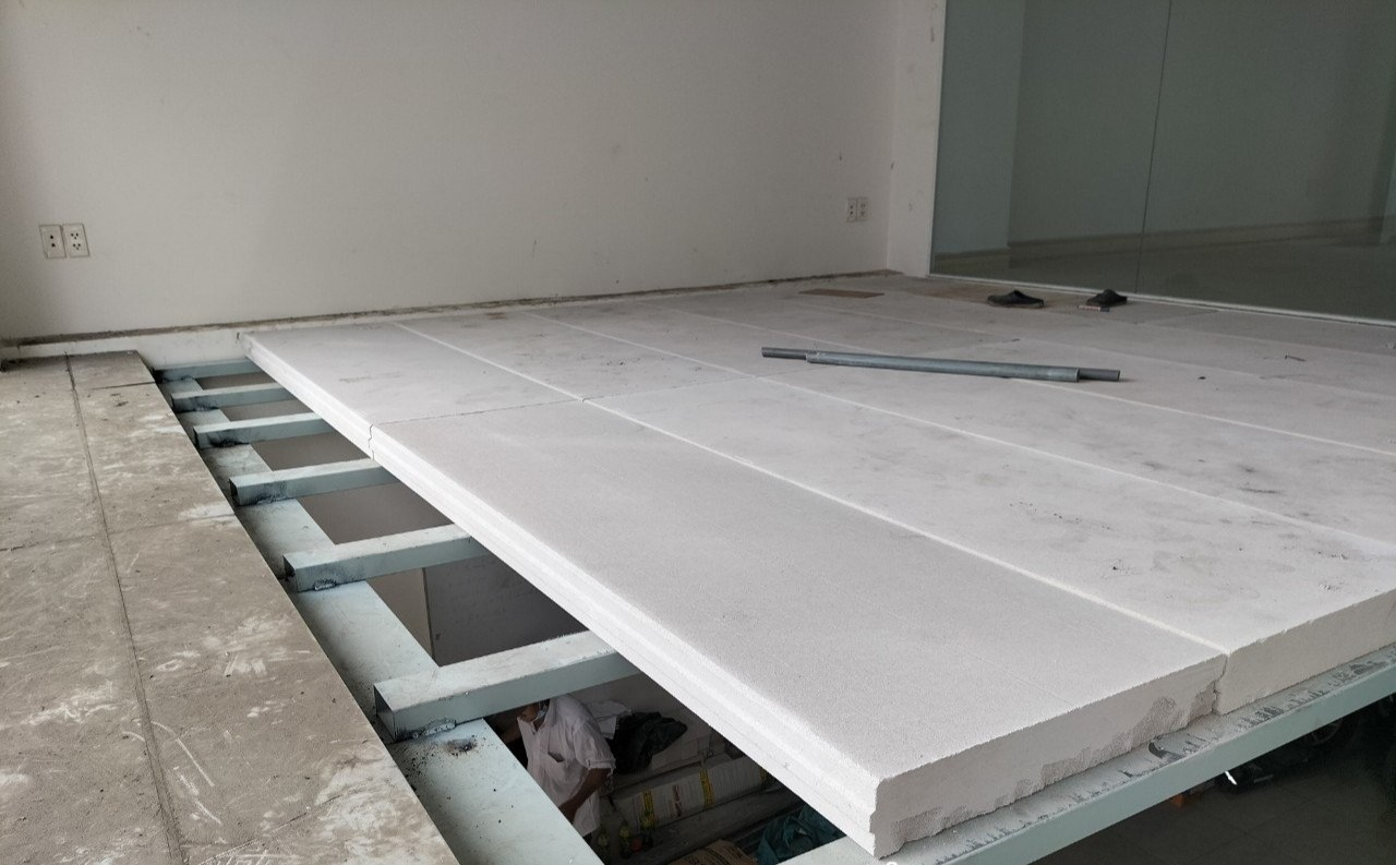Tấm panel AAC lát sàn 