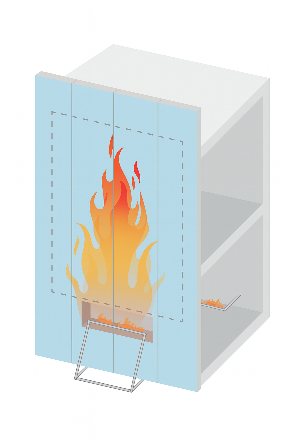 Tấm panel AAC cách nhiệt và chống cháy tốt