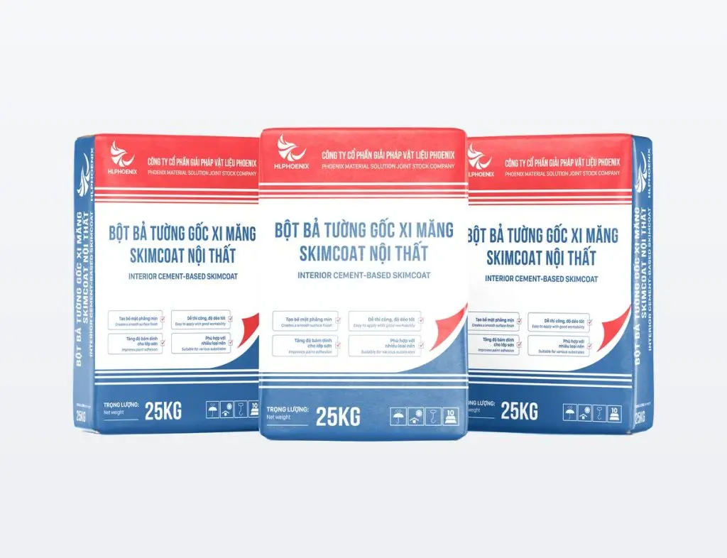 Bột bả tường Skimcoat Phoenix