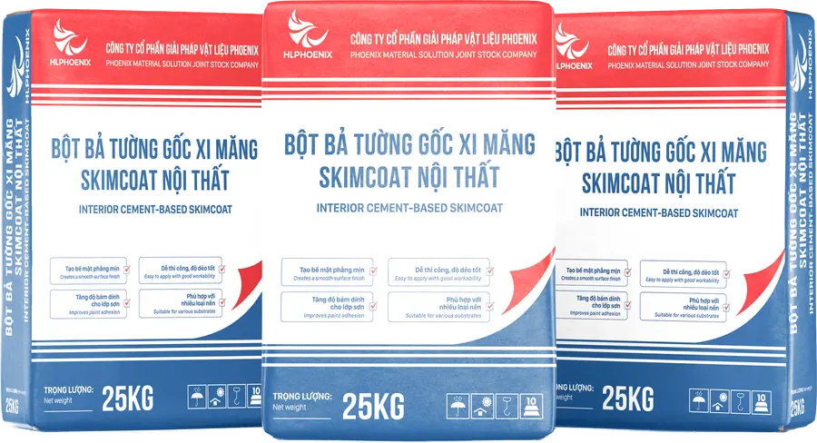 Bột bả tường Skimcoat Phoenix